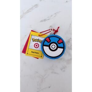Pokémon x Target Great Ball Bag Charm NWT